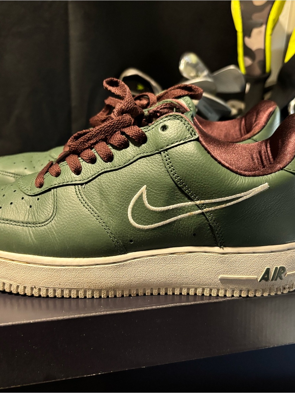 Sz 9.5 Nike Air Force Ones “Hong Kong”